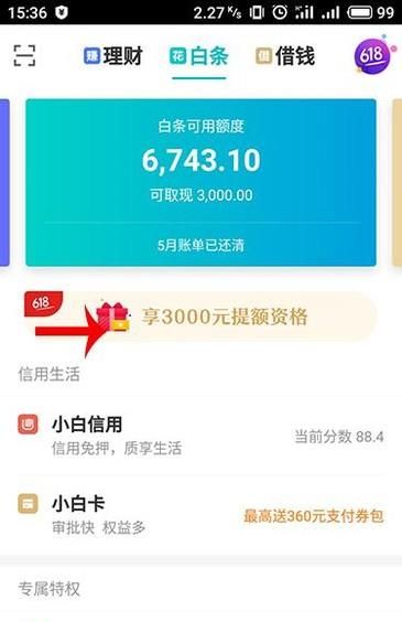 京東白條優(yōu)惠券包怎么購買